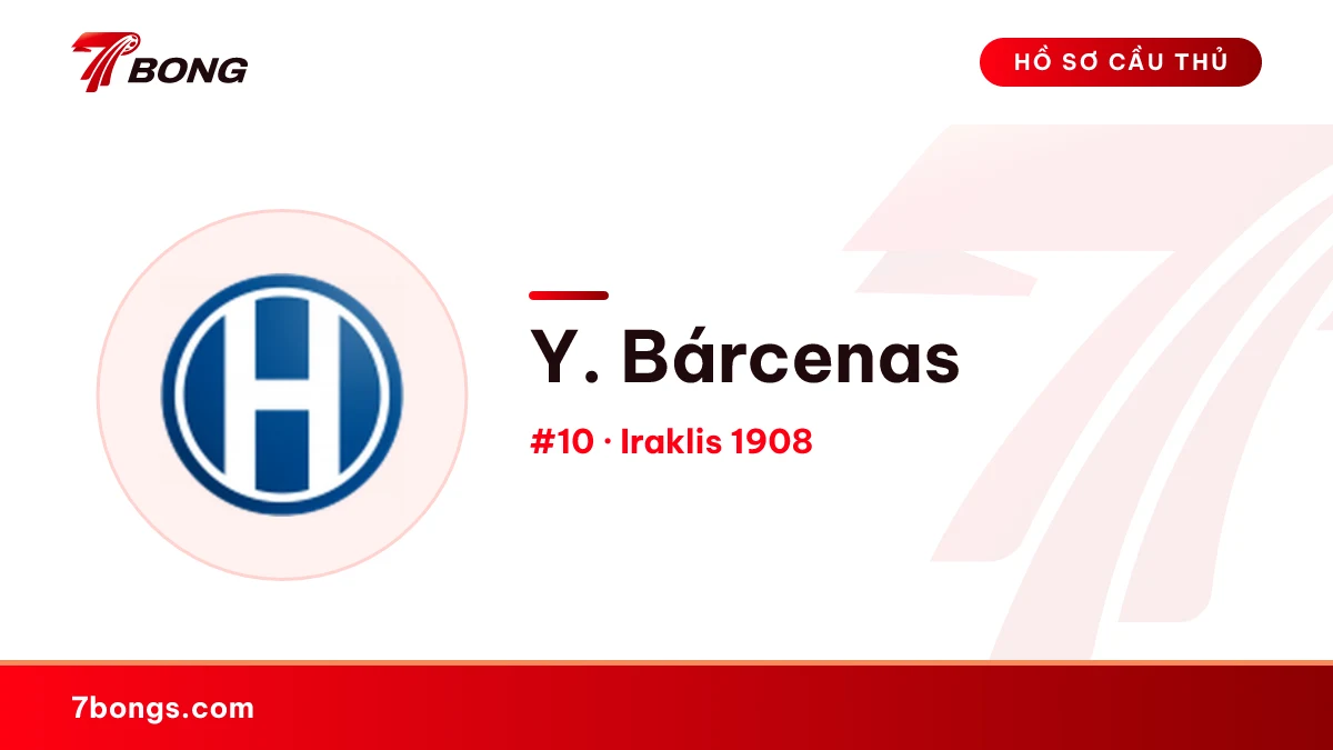 Y. Bárcenas — Iraklis 1908