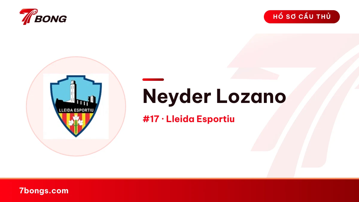 Neyder Lozano — Lleida Esportiu