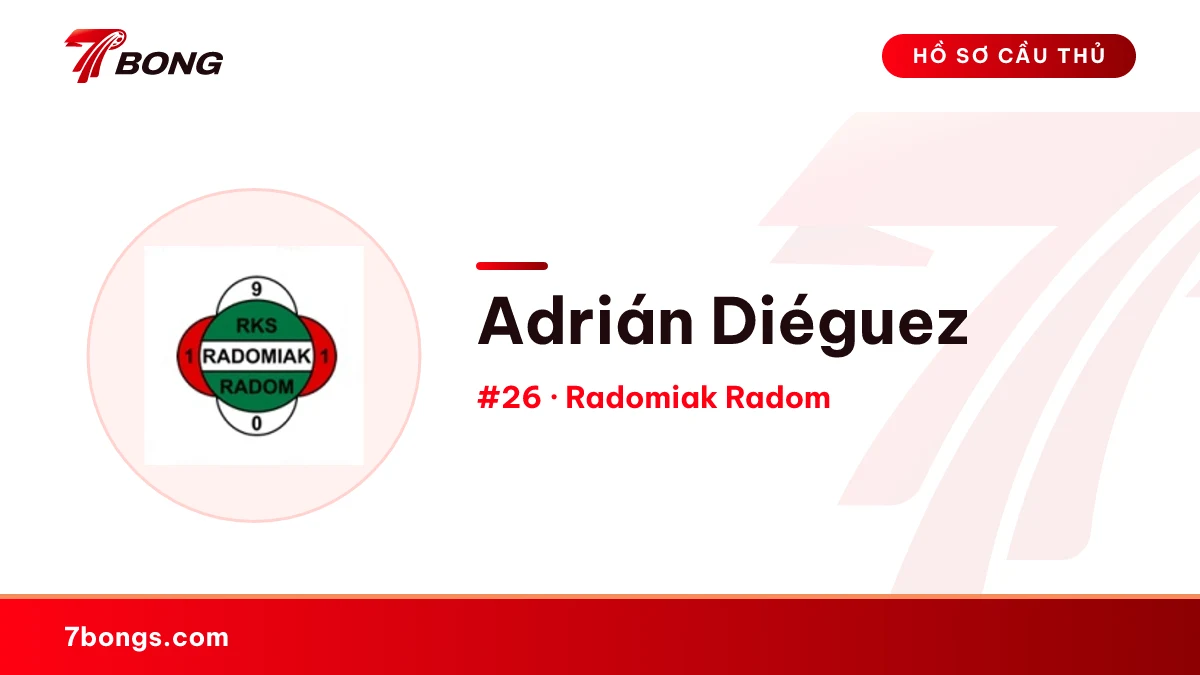 Adrián Diéguez — Radomiak Radom