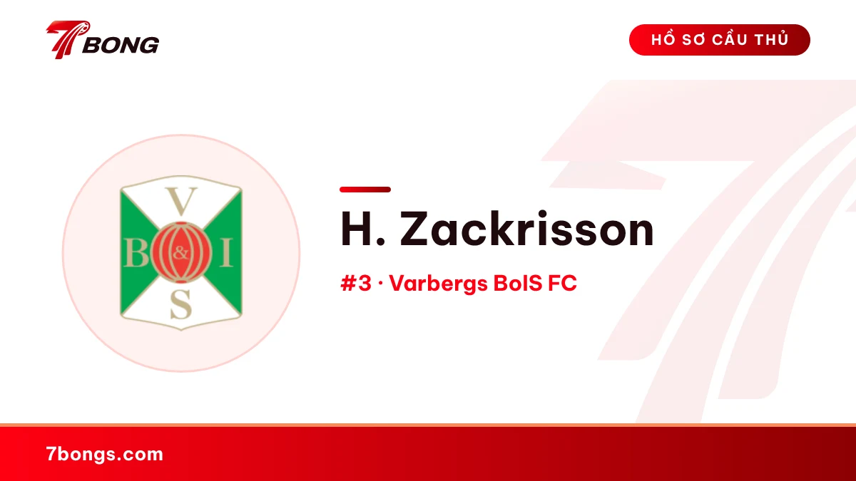 H. Zackrisson — Varbergs BoIS FC