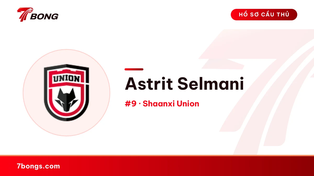 Astrit Selmani — Shaanxi Union