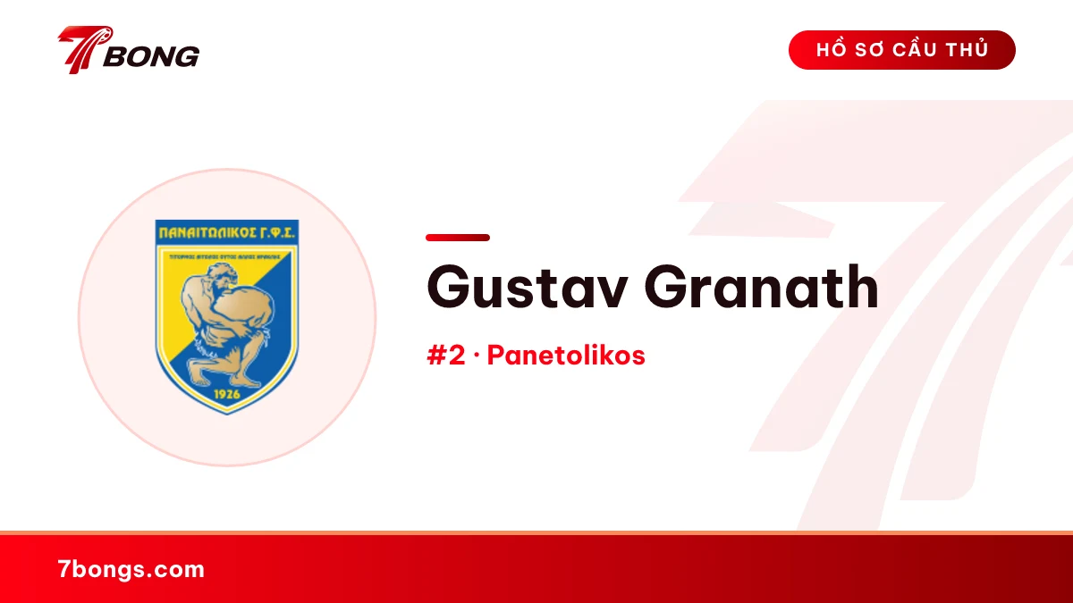Gustav Granath — Panetolikos