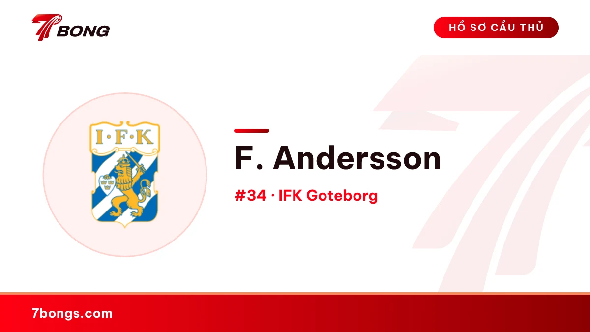 F. Andersson — IFK Goteborg