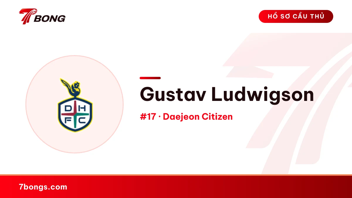 Gustav Ludwigson — Daejeon Citizen