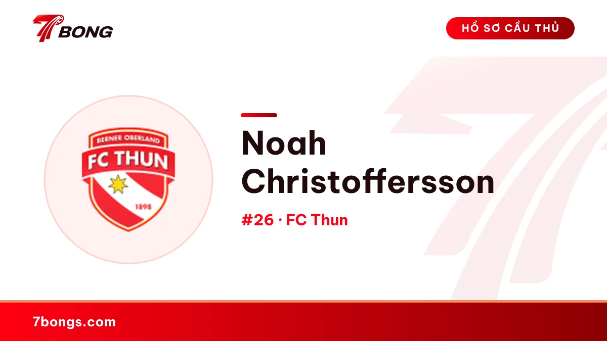 Noah Christoffersson — FC Thun