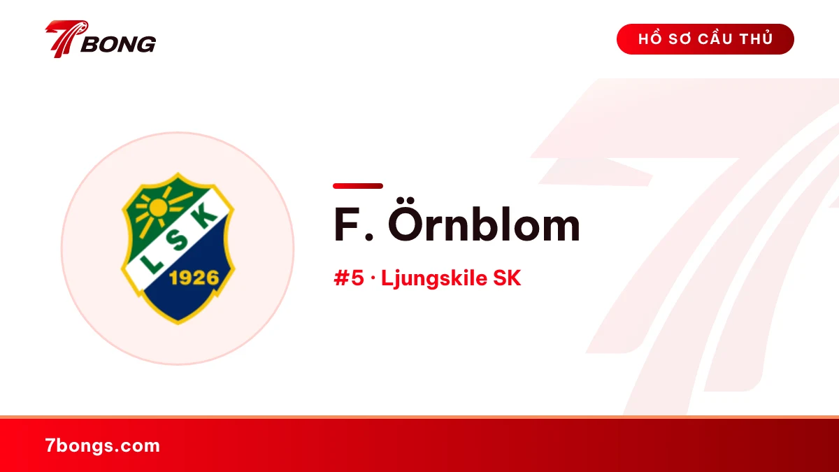F. Örnblom — Ljungskile SK