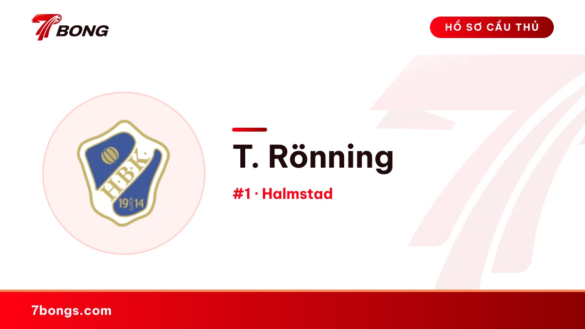 T. Rönning — Halmstad