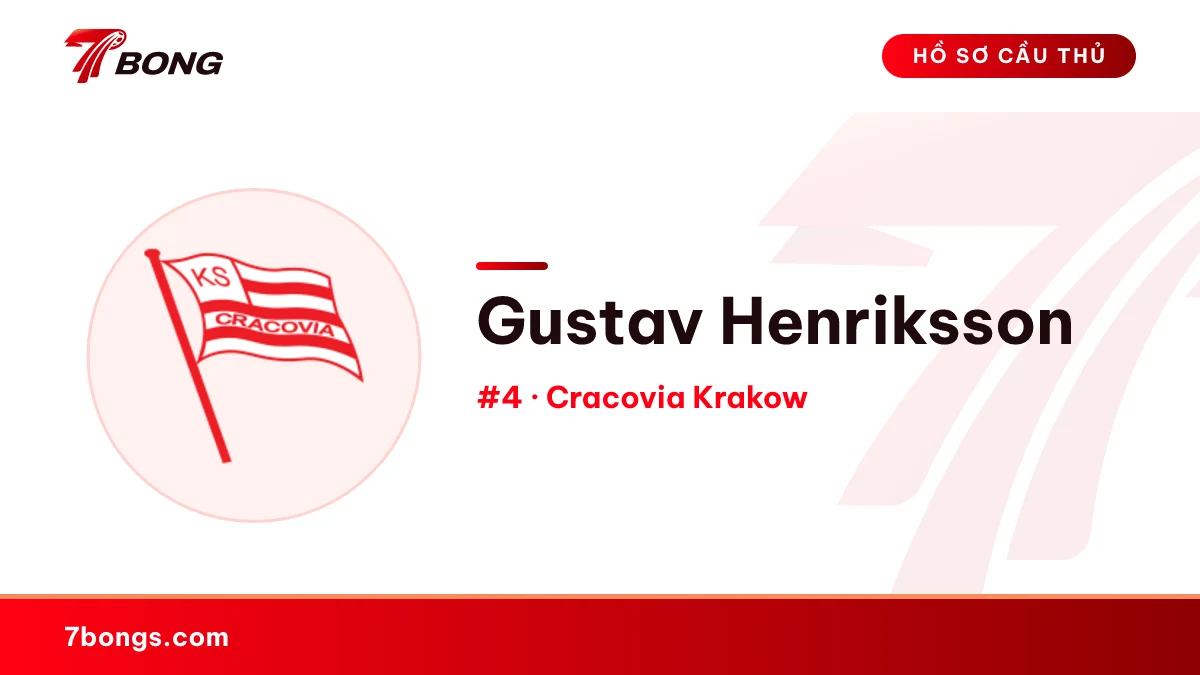 Gustav Henriksson — Cracovia Krakow