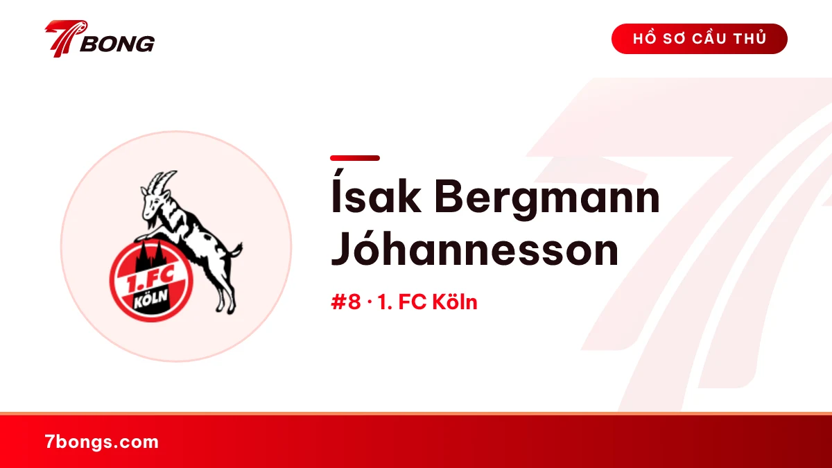 Ísak Bergmann Jóhannesson — 1. FC Köln