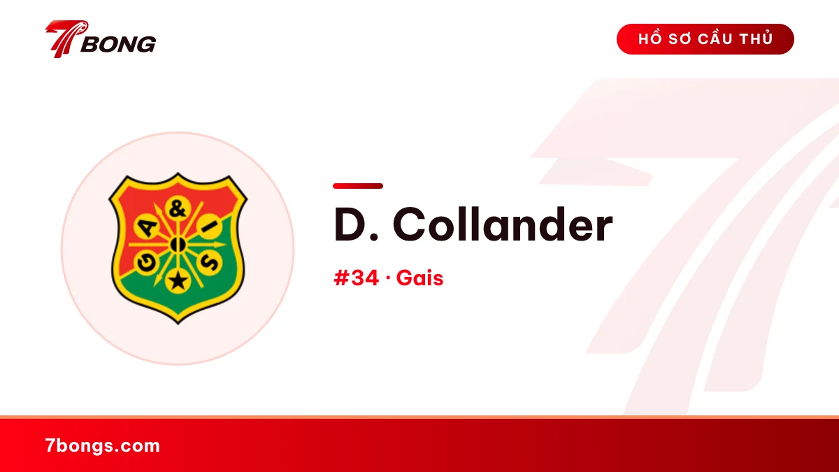 D. Collander — Gais