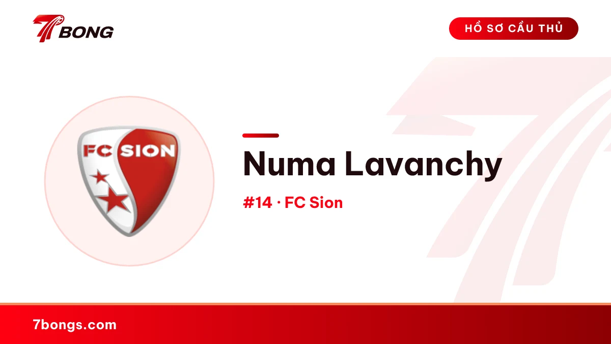 Numa Lavanchy — FC Sion