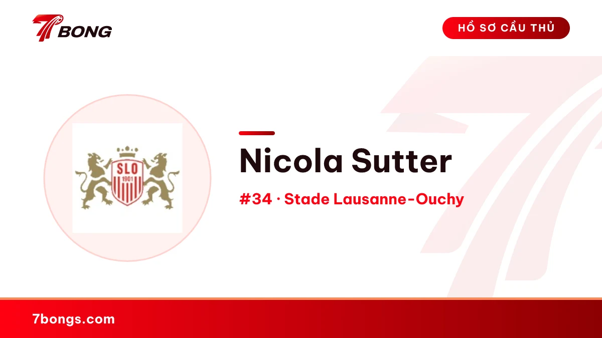 Nicola Sutter — Stade Lausanne-Ouchy