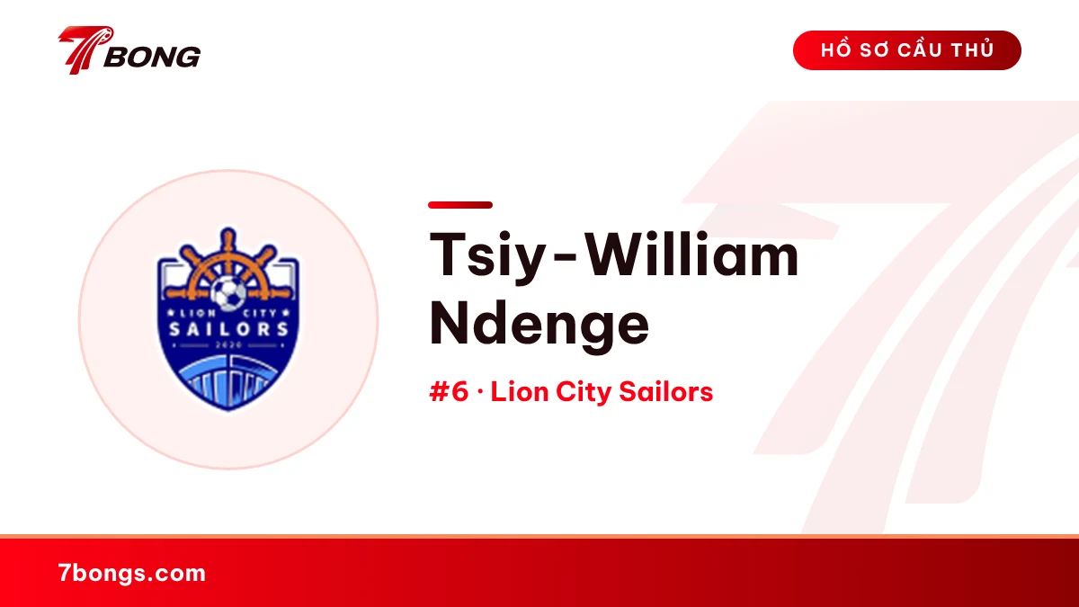 Tsiy-William Ndenge — Lion City Sailors