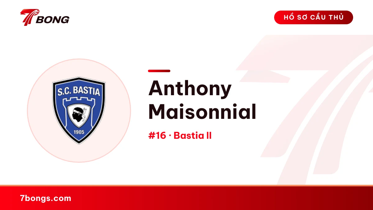 Anthony Maisonnial — Bastia II
