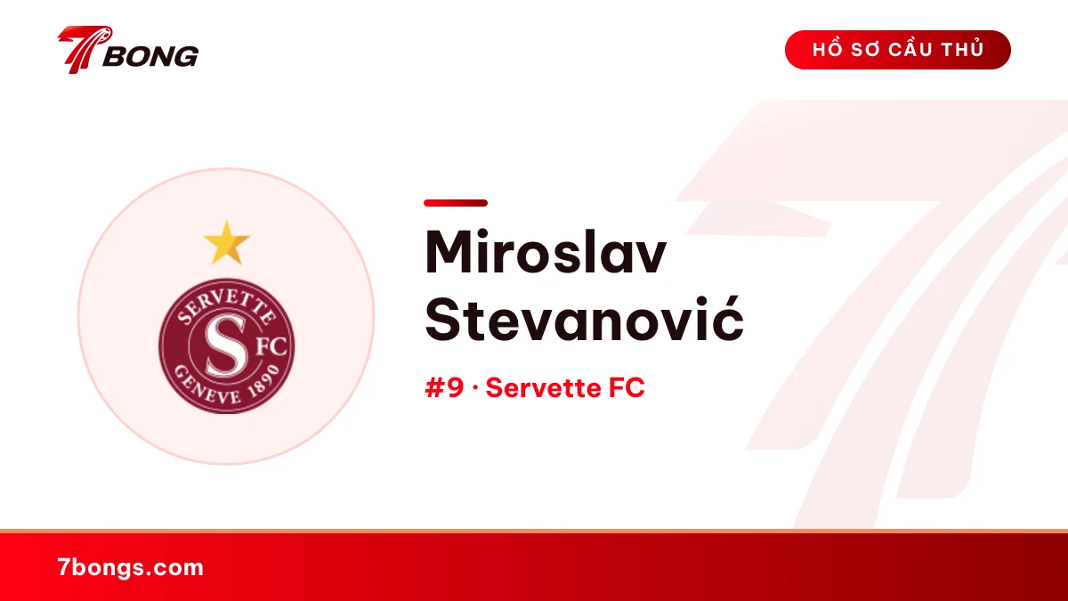 Miroslav Stevanović — Servette FC