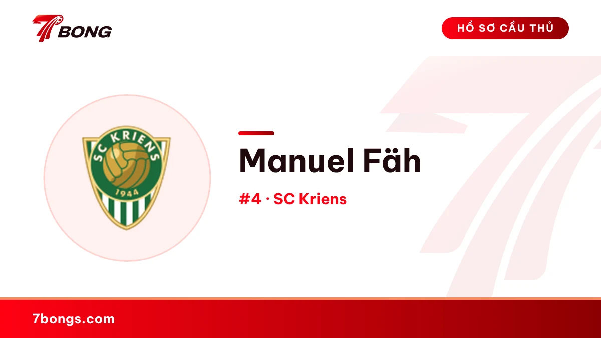 Manuel Fäh — SC Kriens