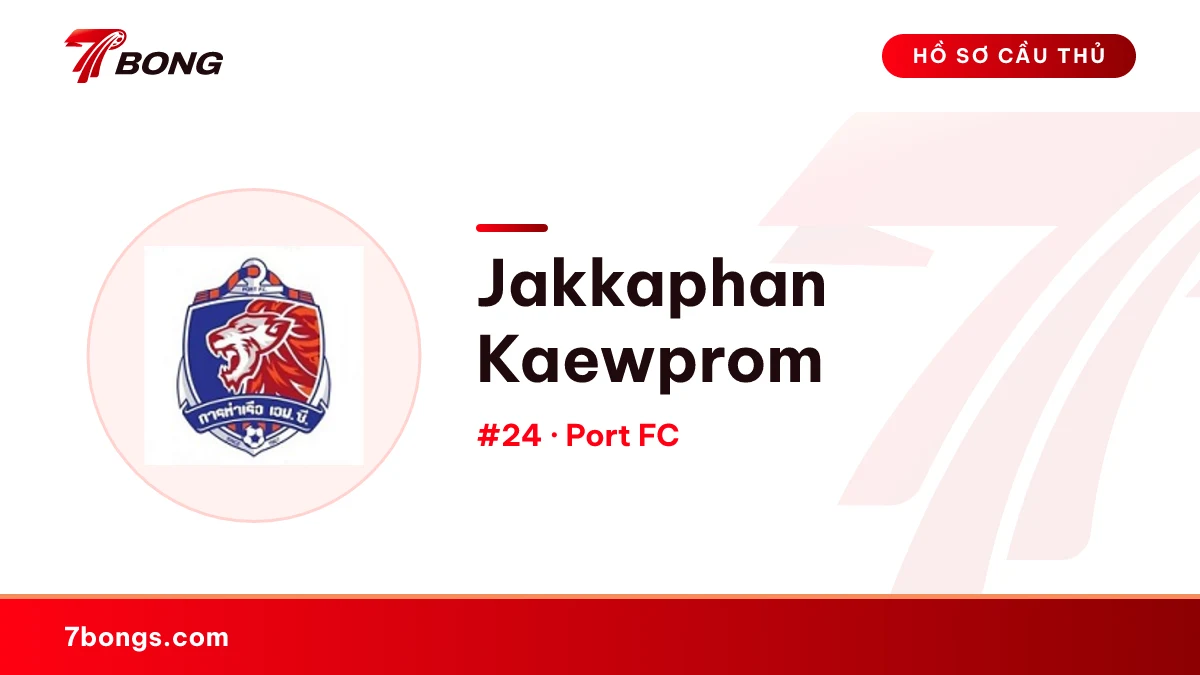 Jakkaphan Kaewprom — Port FC