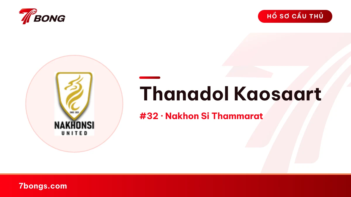 Thanadol Kaosaart — Nakhon Si Thammarat