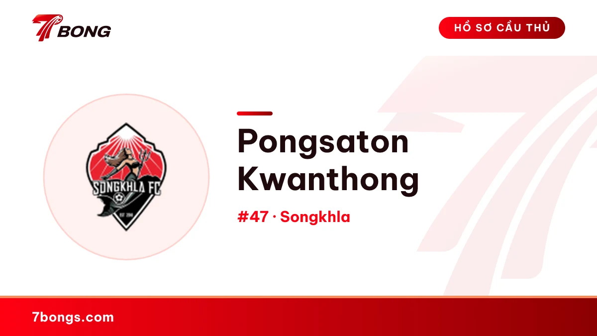 Pongsaton Kwanthong — Songkhla