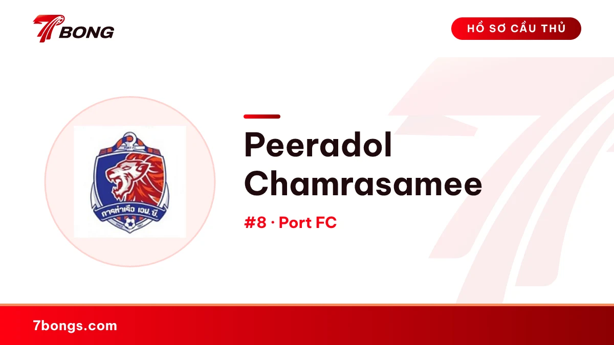 Peeradol Chamrasamee — Port FC