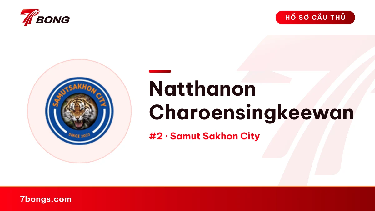 Natthanon Charoensingkeewan — Samut Sakhon City