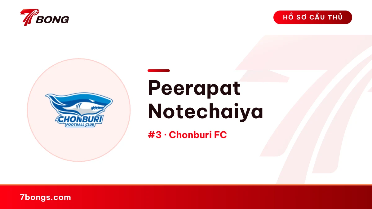 Peerapat Notechaiya — Chonburi FC