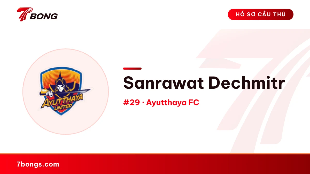 Sanrawat Dechmitr — Ayutthaya FC