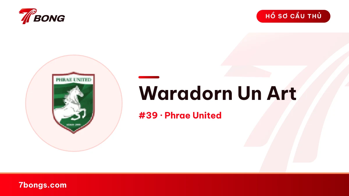 Waradorn Un Art — Phrae United