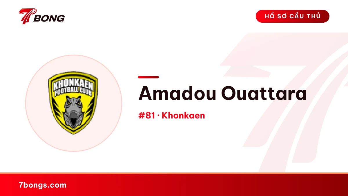 Amadou Ouattara — Khonkaen