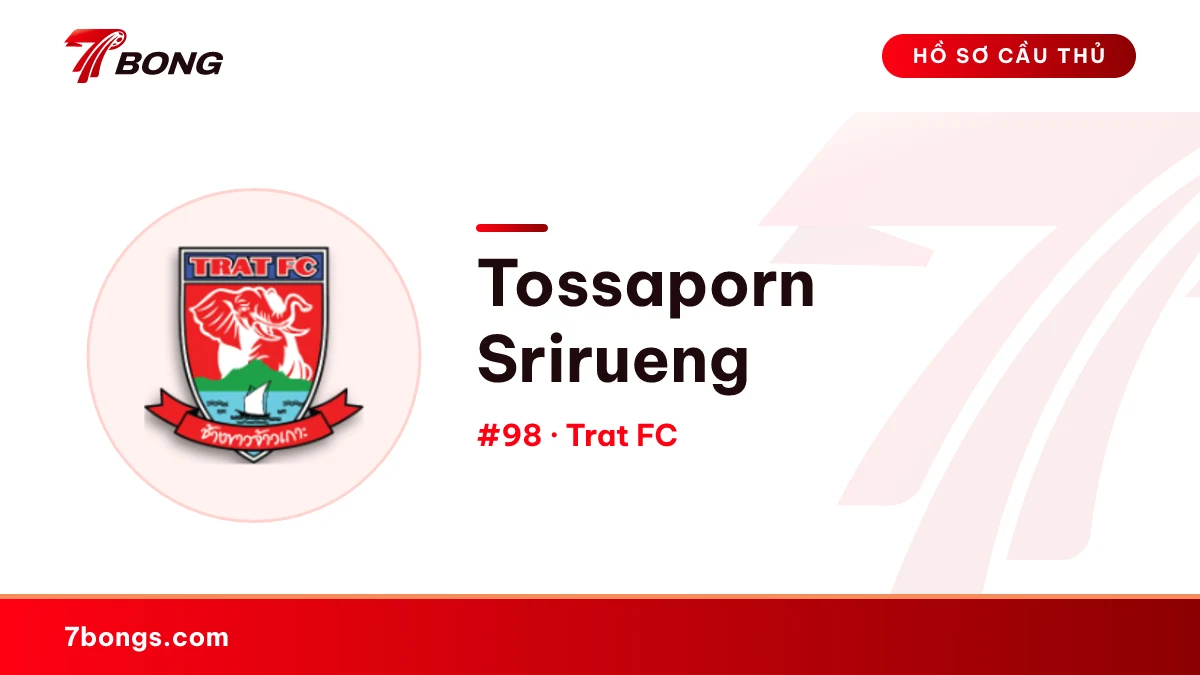 Tossaporn Srirueng — Trat FC