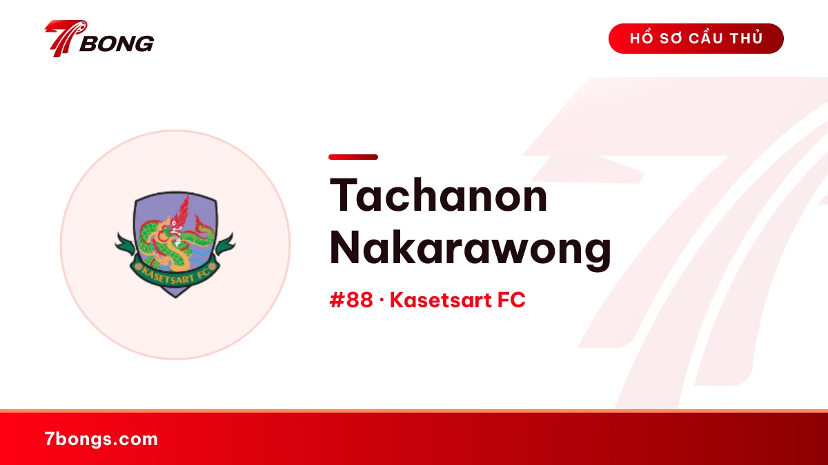 Tachanon Nakarawong — Kasetsart FC