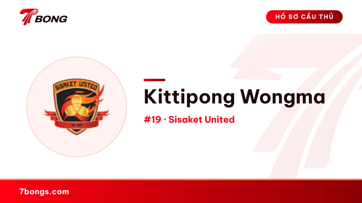 Kittipong Wongma — Sisaket United