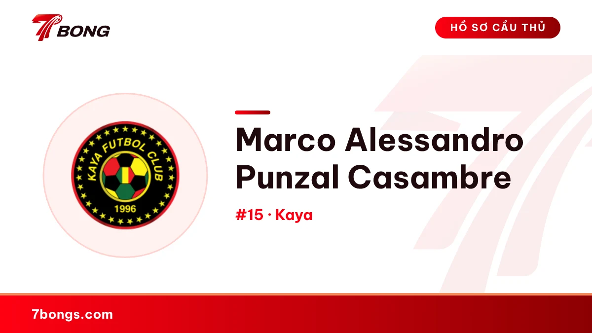 Marco Alessandro Punzal Casambre — Kaya