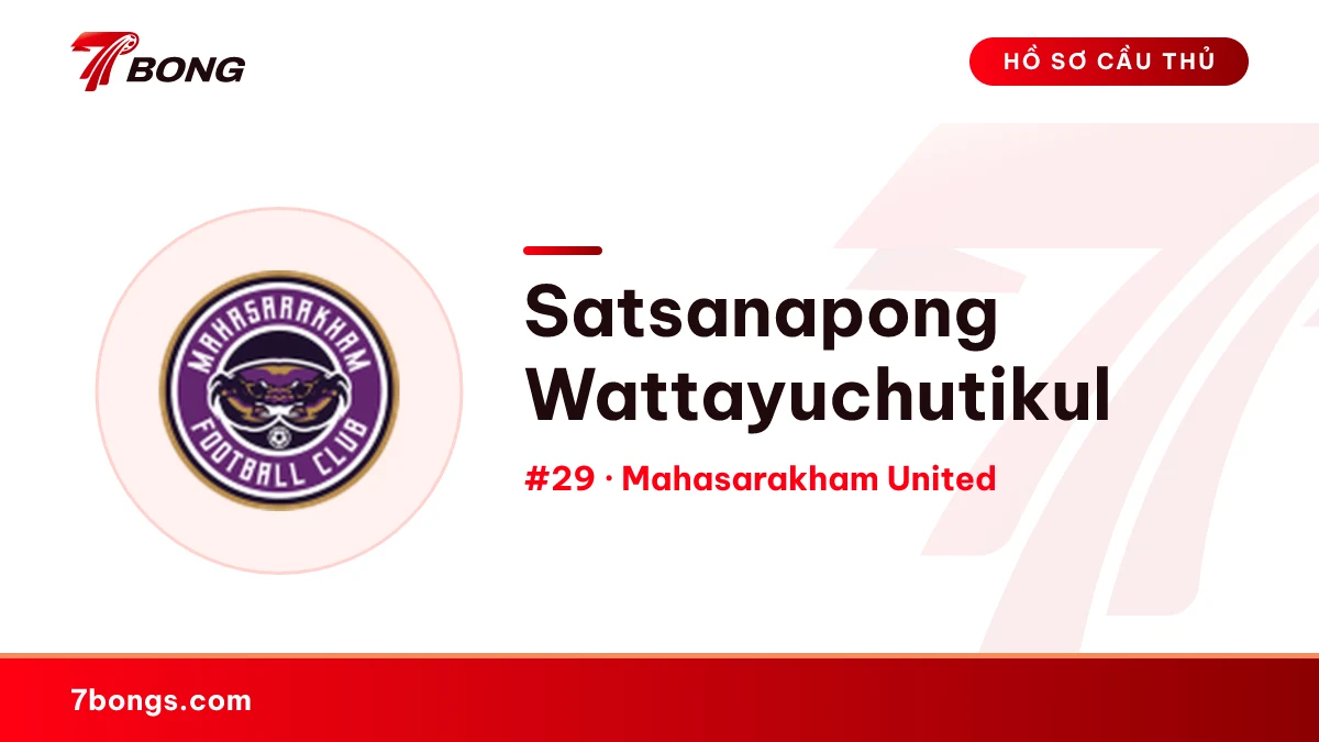 Satsanapong Wattayuchutikul — Mahasarakham United