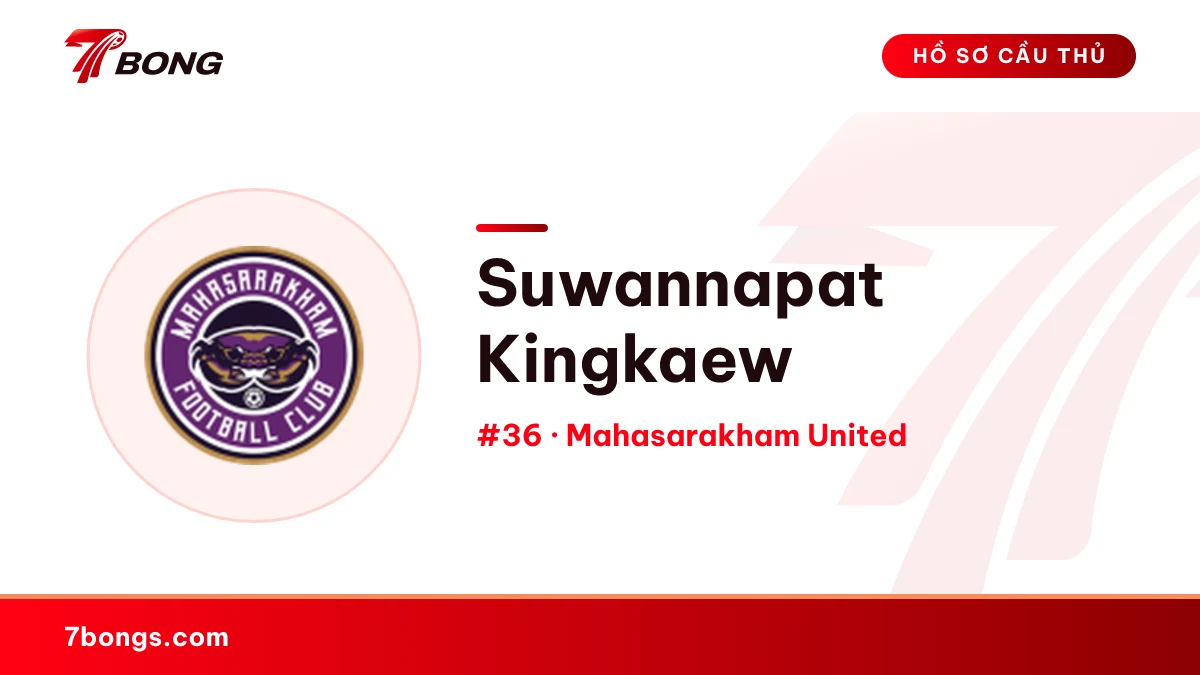 Suwannapat Kingkaew — Mahasarakham United