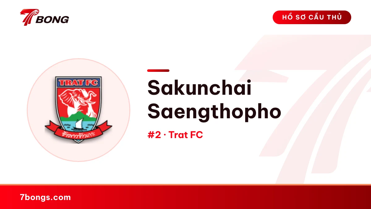 Sakunchai Saengthopho — Trat FC