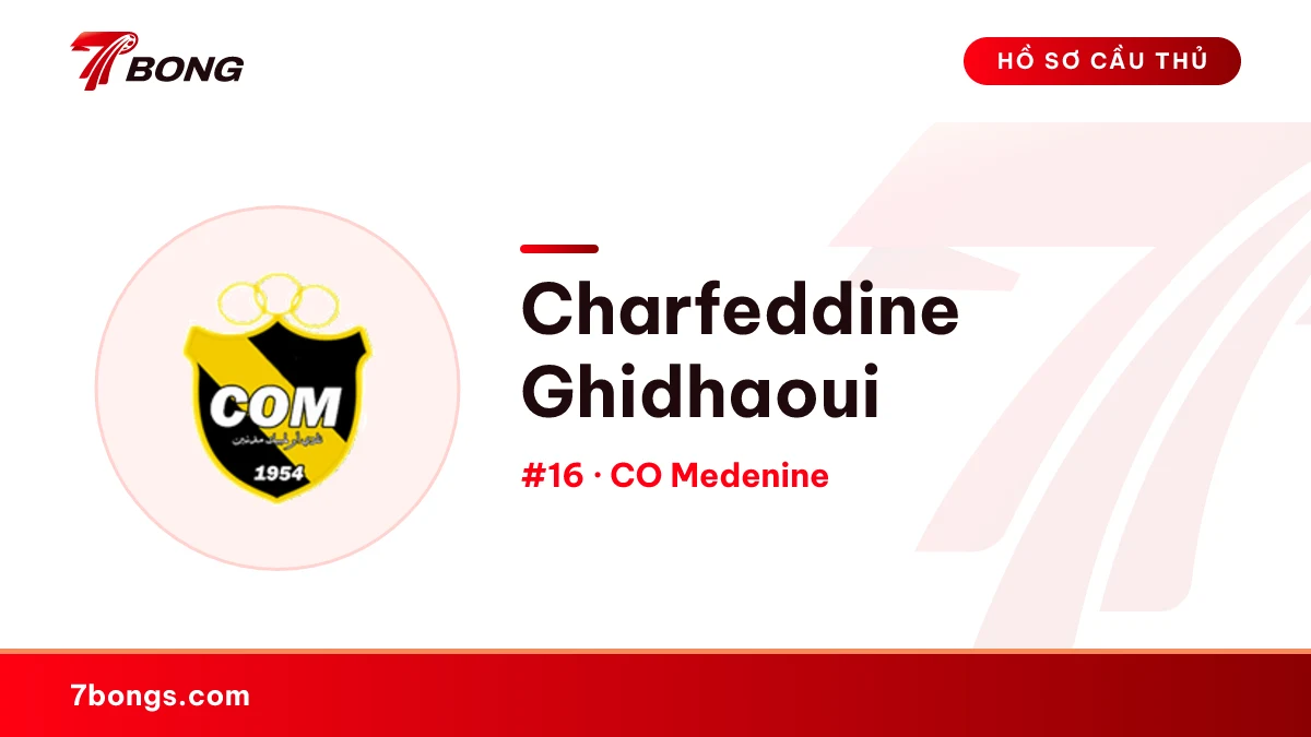 Charfeddine Ghidhaoui — CO Medenine