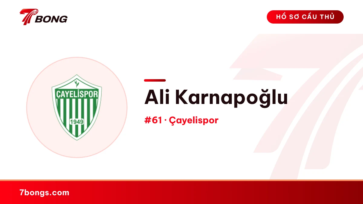 Ali Karnapoğlu — Çayelispor
