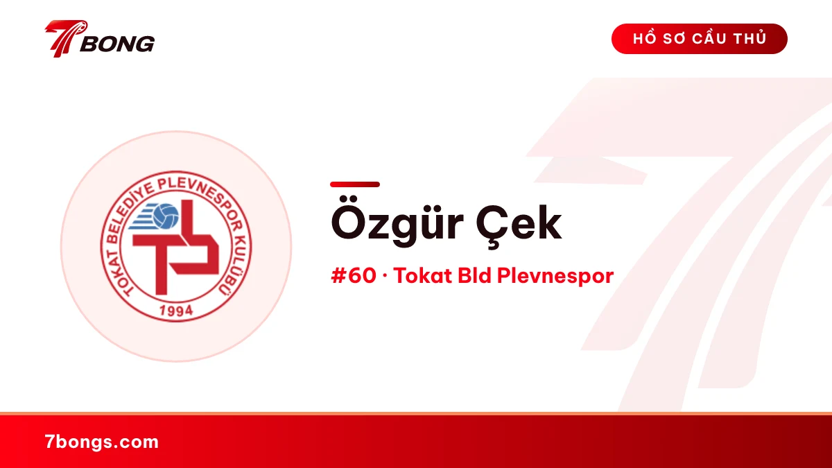 Özgür Çek — Tokat Bld Plevnespor