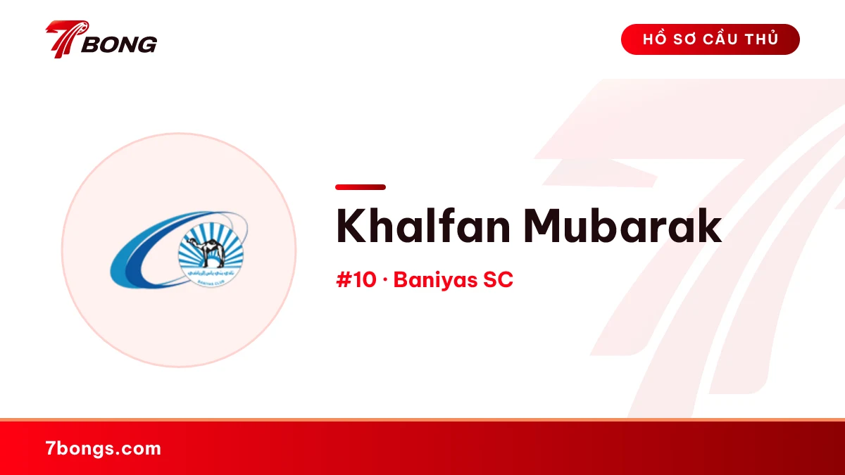 Khalfan Mubarak — Baniyas SC