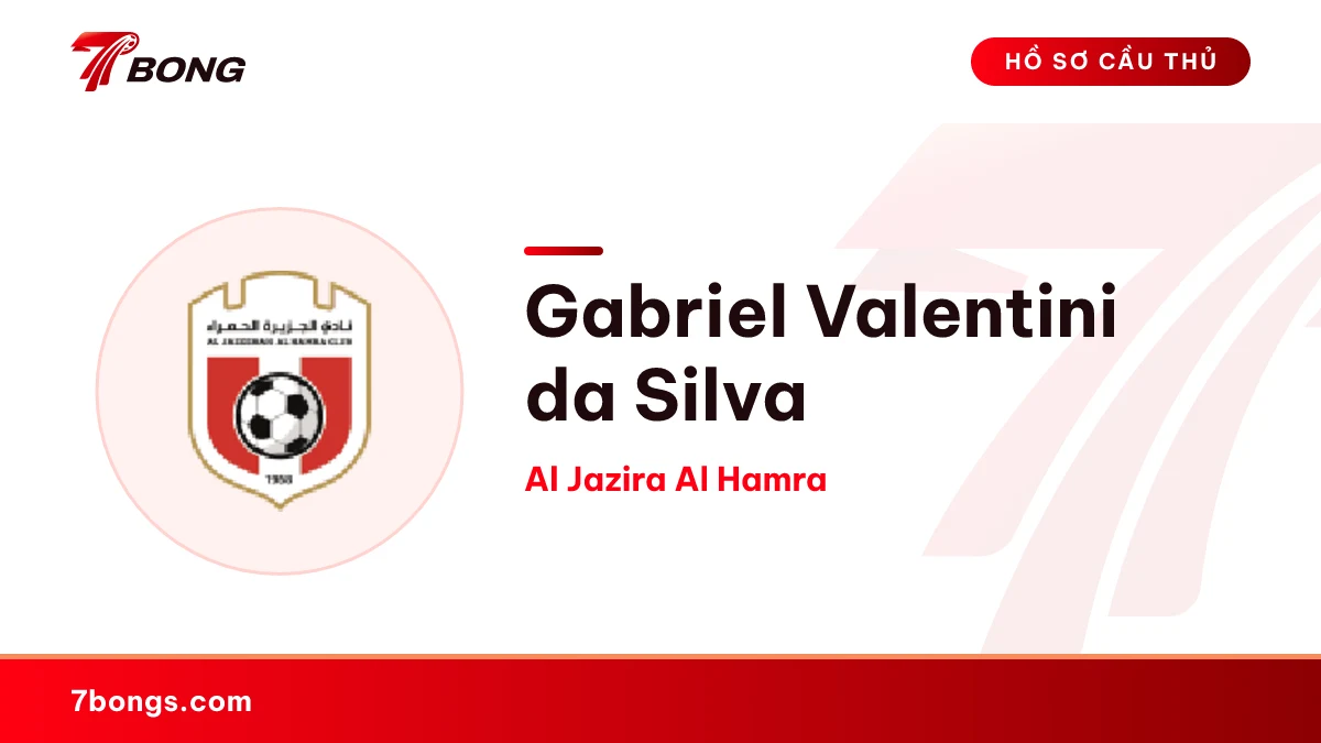 Gabriel Valentini da Silva — Al Jazira Al Hamra