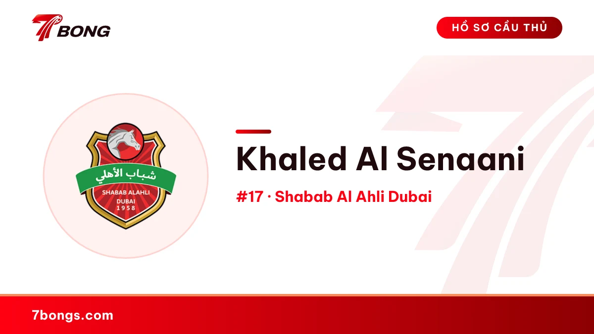 Khaled Al Senaani — Shabab Al Ahli Dubai