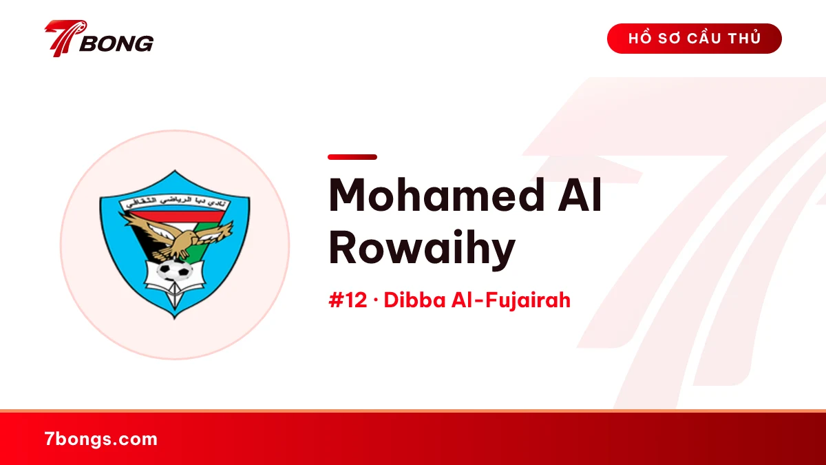 Mohamed Al Rowaihy — Dibba Al-Fujairah