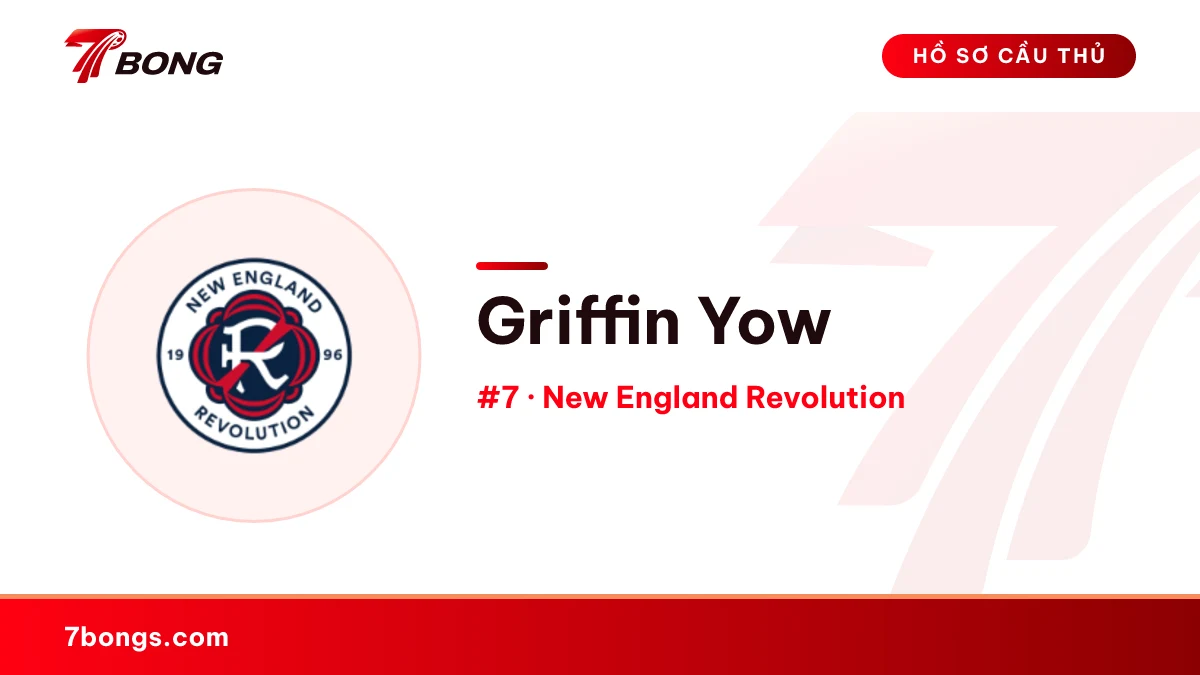 Griffin Yow — New England Revolution