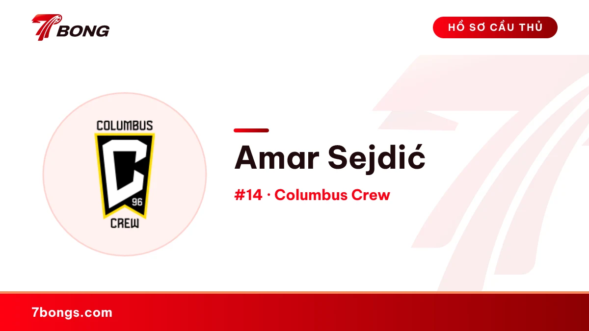Amar Sejdić — Columbus Crew