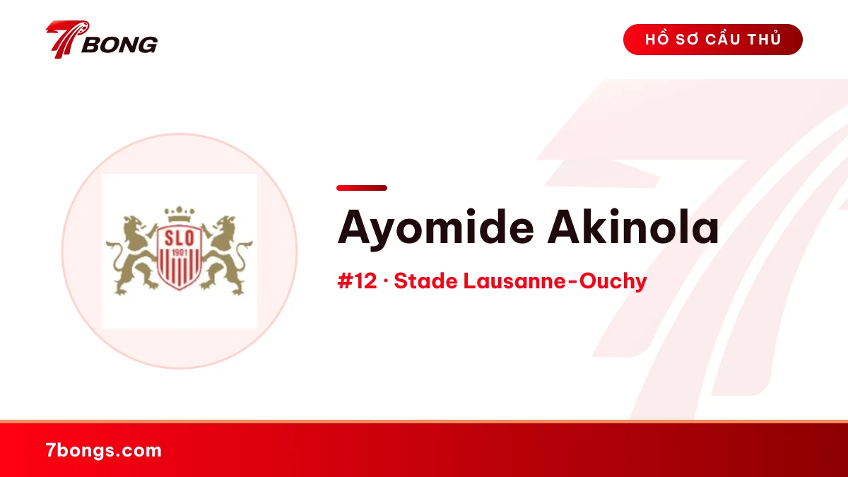 Ayomide Akinola — Stade Lausanne-Ouchy