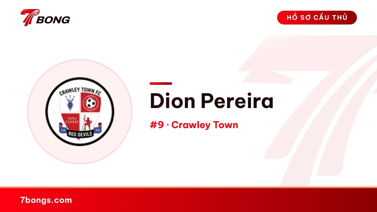 Dion Pereira — Crawley Town