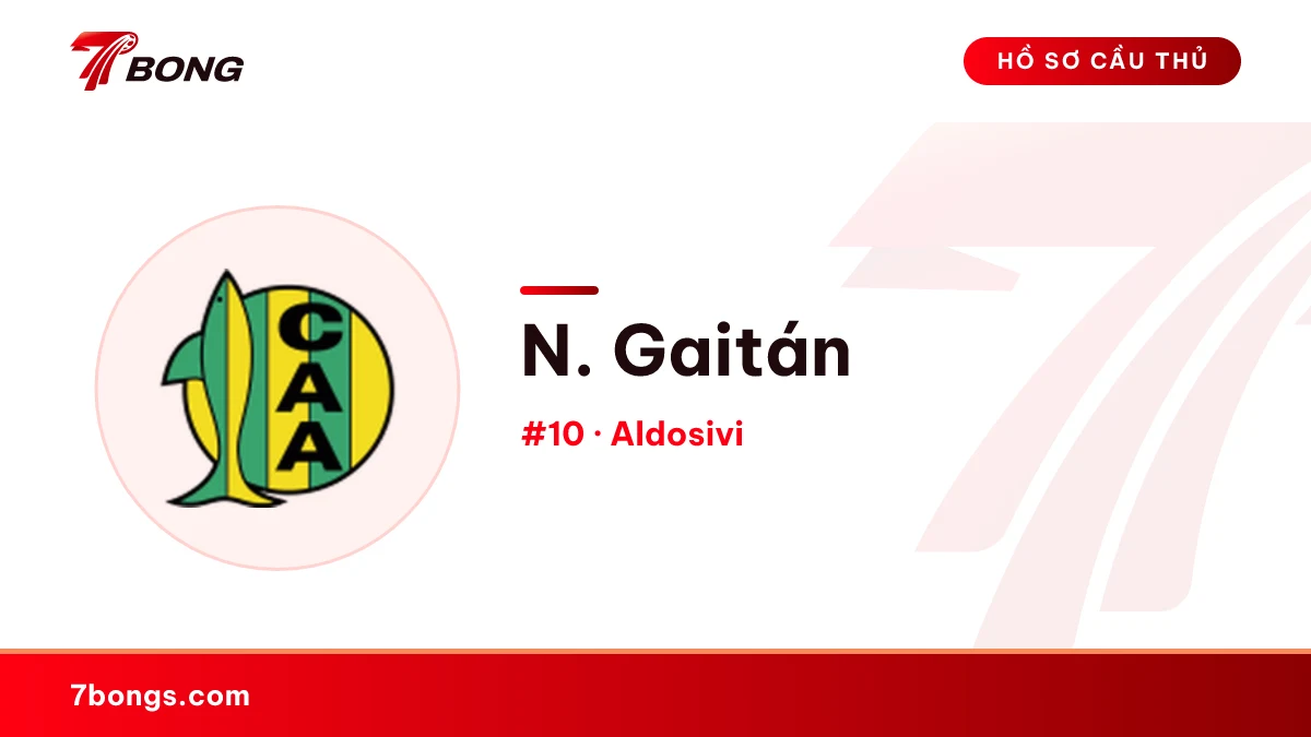 N. Gaitán — Aldosivi