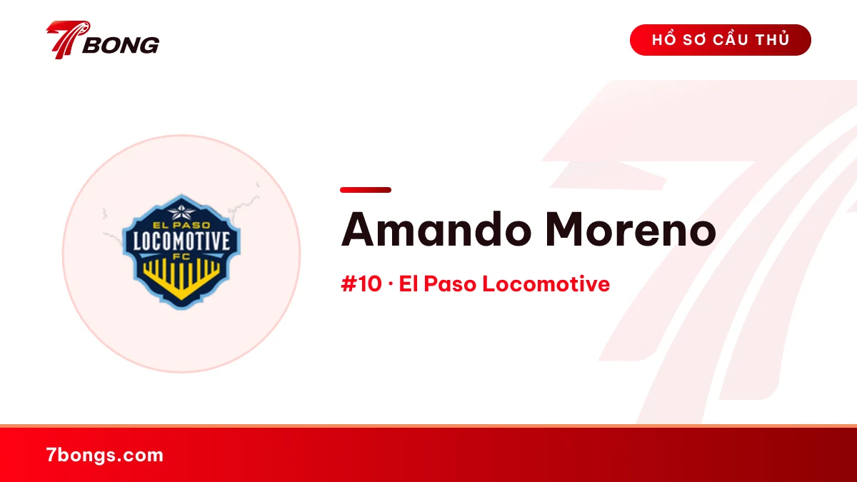 Amando Moreno — El Paso Locomotive
