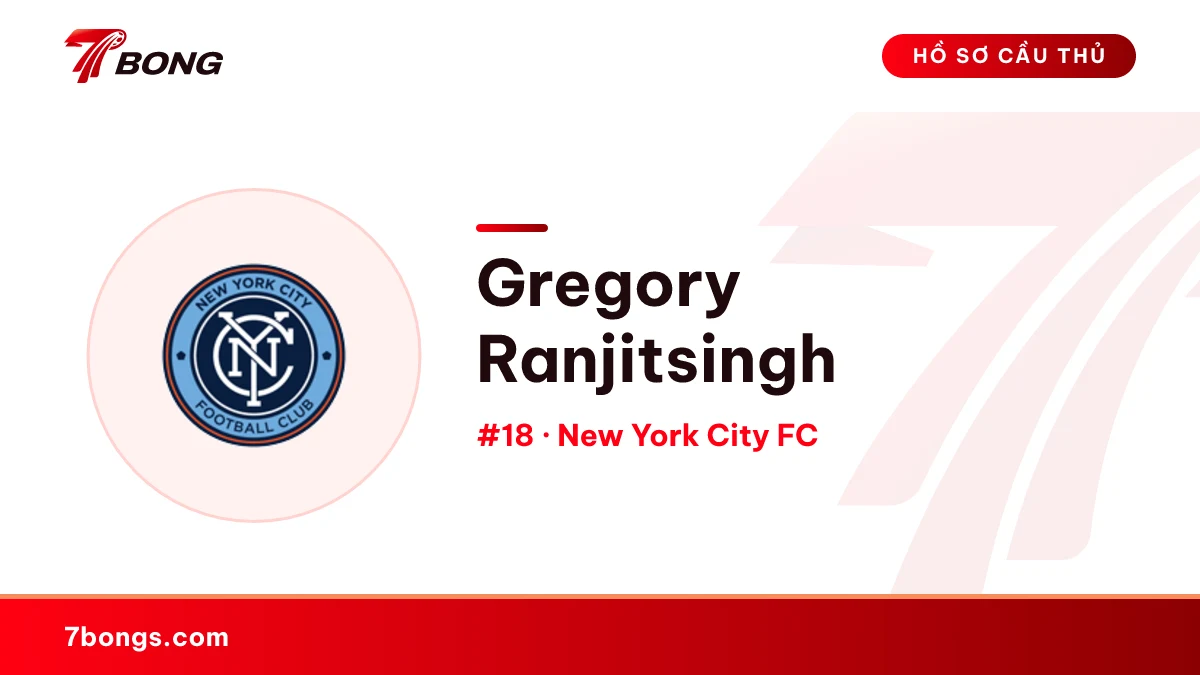 Gregory Ranjitsingh — New York City FC